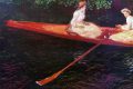 "Canottaggio sul fiume Epte", di Claude Monet