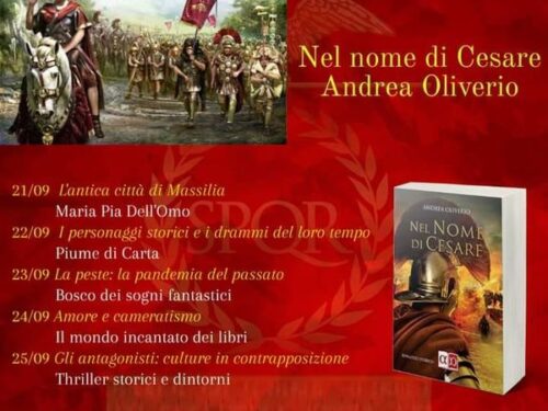 Blog tour ” Nel nome di Cesare” di Andrea Oliverio. Quarta tappa ” Amore e cameratismo”.