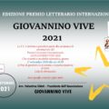 Premiazione 2020-2021 Premio Letterario "Giovannino Vive"