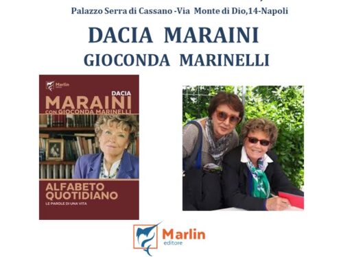 Dacia Maraini presenta il suo “Alfabeto quotidiano” a Napoli
